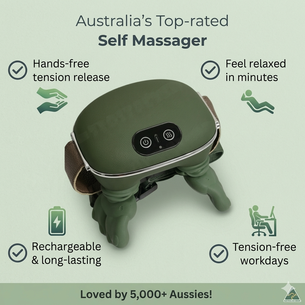 Relieve Body Tension in Minutes With BodyThera™ Electric Self Massager